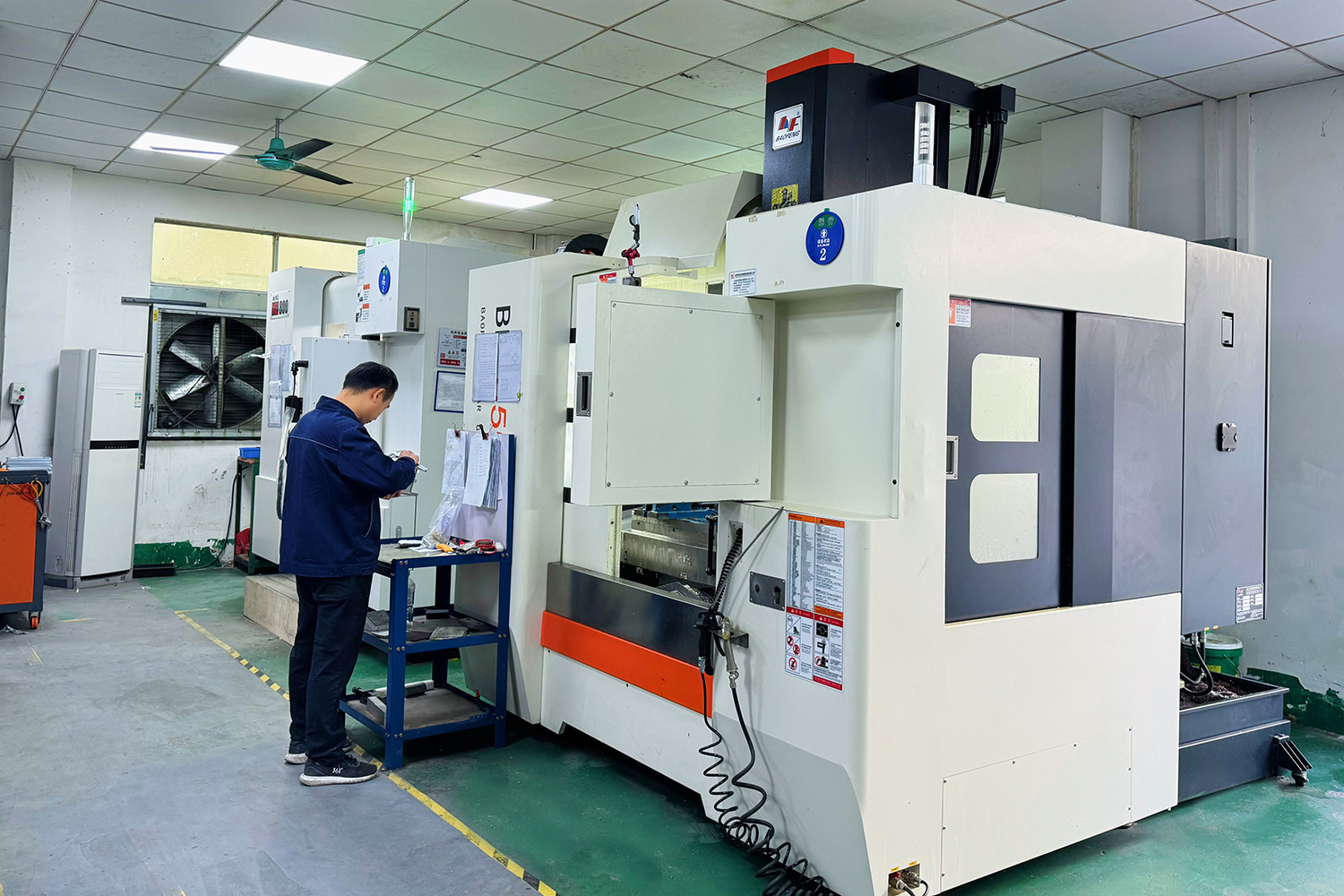 CNC machining